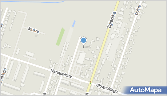 Paczkomat InPost KNL02M, Narutowicza 5, Konstantynów Łódzki 95-050