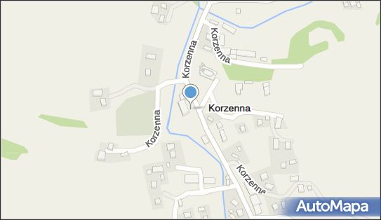 Paczkomat InPost KNN01A, Korzenna 329, Korzenna 33-322