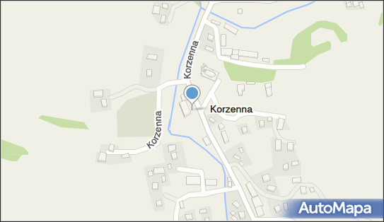 Paczkomat InPost KNN01A, Korzenna 329, Korzenna 33-322