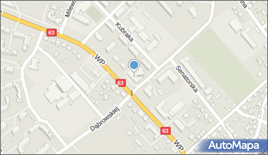 Paczkomat InPost KNX01HP, Wojska Polskiego 24, Kolno 18-500