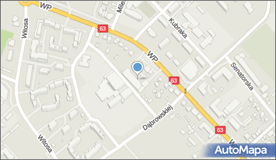 Paczkomat InPost KNX01M, Wojska Polskiego 51, Kolno 18-500