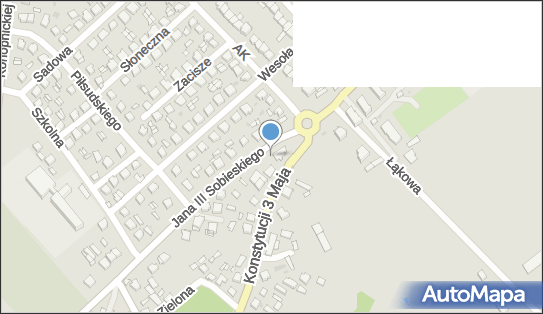 Paczkomat InPost KNX03M, Sobieskiego 38, Kolno 18-500