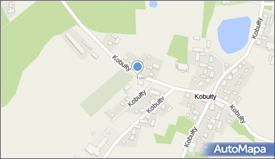 Paczkomat InPost KOBU01G, Kobułty 91, Kobułty 11-300