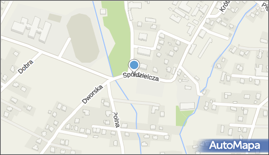 Paczkomat InPost KOC01BAPP, Spółdzielcza 23 ul. Spółdzielcza 23 38-420