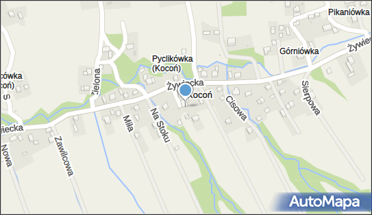 Paczkomat InPost KOCQ01G, Żywiecka 38, Kocoń 34-323