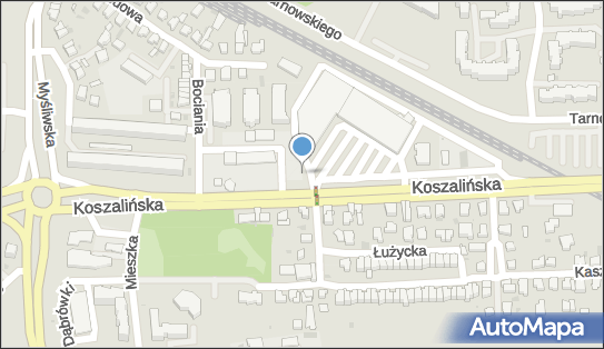 Paczkomat InPost KOL02M, Koszalińska 36, Kołobrzeg 78-100