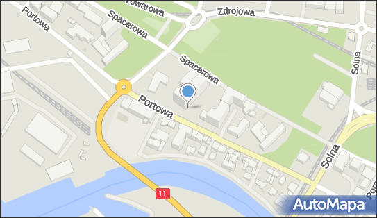 Paczkomat InPost KOL04M, Portowa 18, Kołobrzeg 78-100