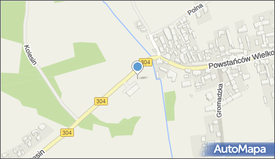 Paczkomat InPost KOLE01M, Kolesin 54, Kolesin 66-111
