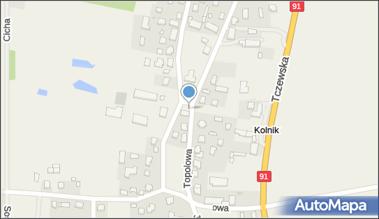 Paczkomat InPost KOLN01M, Topolowa 7, Kolnik 83-032