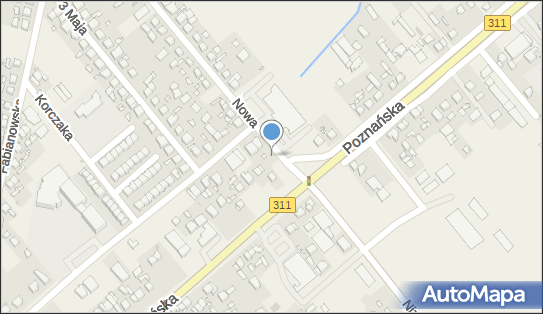 Paczkomat InPost KOM02M, Nowa 2, Komorniki 62-052
