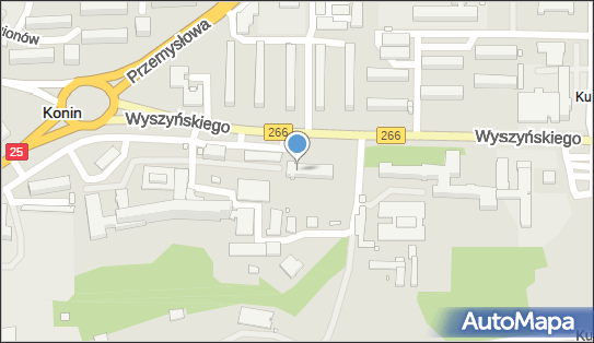 Paczkomat InPost KON06BAPP, Kardynała Stefana Wyszyńskiego 1b 62-510
