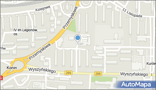 Paczkomat InPost KON16M, Wyszyńskiego 28b, Konin 62-510