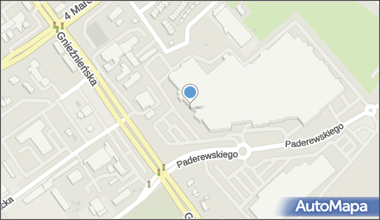 Paczkomat InPost KOS01A, Paderewskiego 1, Koszalin 75-736