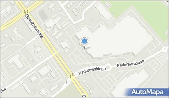 Paczkomat InPost KOS01A, Paderewskiego 1, Koszalin 75-736