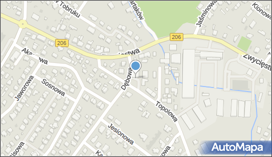 Paczkomat InPost KOS01E, Topolowa 5, Koszalin 75-001