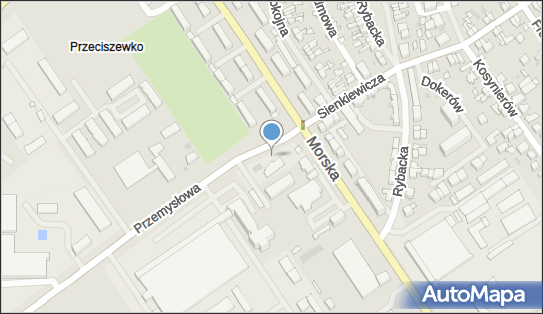 Paczkomat InPost KOS03M, Przemysłowa 1A, Koszalin 75-216