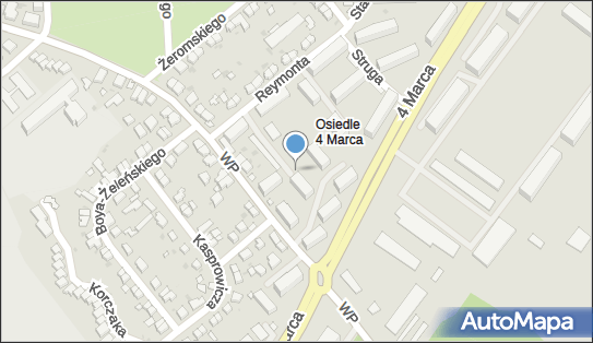 Paczkomat InPost KOS05APP, 4 Marca 18, Koszalin 75-900