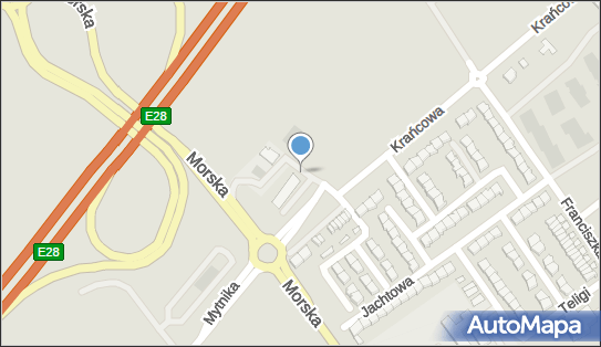 Paczkomat InPost KOS32M, Krańcowa 1, Koszalin 75-236