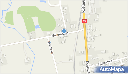 Paczkomat InPost KOVQ01BAPP, Sikorskiego 1, Kowale Oleckie 19-420