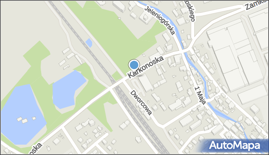 Paczkomat InPost KOW01N, Dworcowa 15, Kowary 58-530