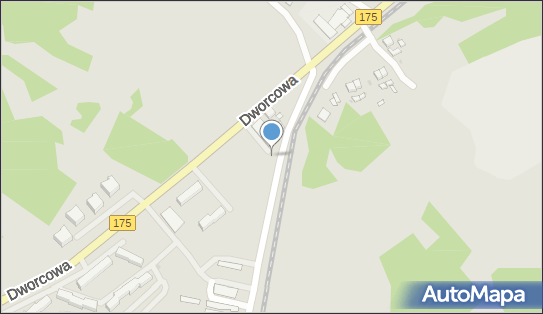 Paczkomat InPost KPM03M, Dworcowa 11A, Kalisz Pomorski 78-540