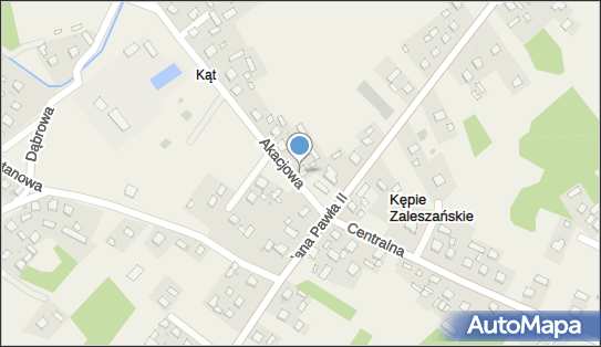 Paczkomat InPost KPZ01M, Jana Pawła 11, Kępie Zaleszańskie 37-415