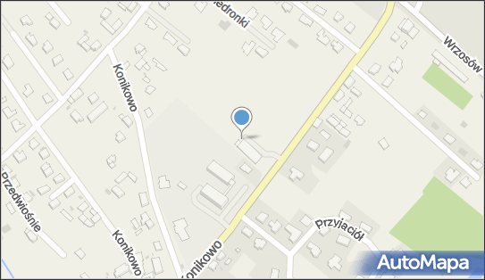 Paczkomat InPost KQO01M, Konikowo 47E, Konikowo 76-024