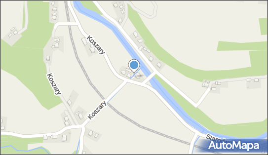 Paczkomat InPost KQY01M, Koszary 194, Koszary 34-600