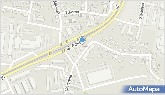 Paczkomat InPost KRA01AP, Al. Pokoju 91, Kraków 31-564