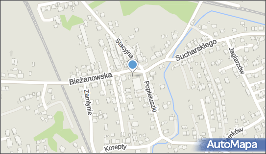 Paczkomat InPost KRA01N, Bieżanowska 276, Kraków 30-856