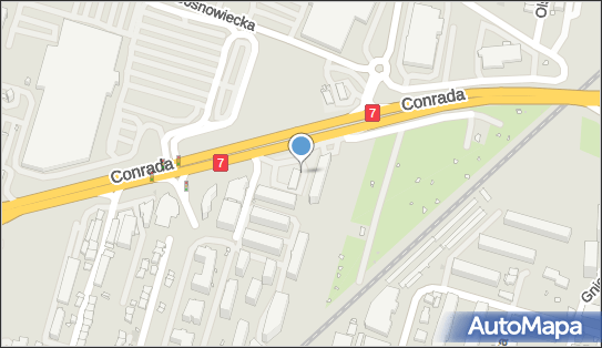 Paczkomat InPost KRA02A, Josepha Conrada 33, Kraków 31-357