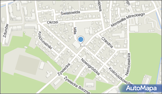 Paczkomat InPost KRA02E, Rynek Fałęcki 1, Kraków 30-428