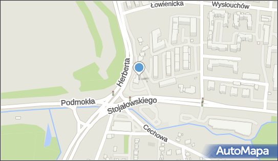 Paczkomat InPost KRA03C, Stojałowskiego 1, Kraków 30-611