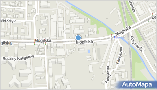 Paczkomat InPost KRA06MP, Mogilska 81, Kraków 31-545