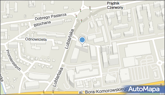 Paczkomat InPost KRA07AP, Lublańska 38, Kraków 31-476