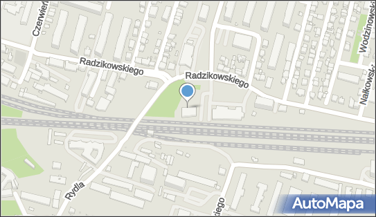 Paczkomat InPost KRA08HP, Radzikowskiego 5A, Kraków 31-305