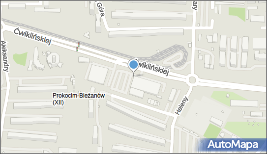 Paczkomat InPost KRA09AP, Ćwiklińskiej 14, Kraków 30-863