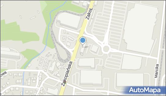 Paczkomat InPost KRA119M, Zakopiańska 62, Kraków 30-418