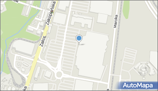 Paczkomat InPost KRA119M, Zakopiańska 62, Kraków 30-418