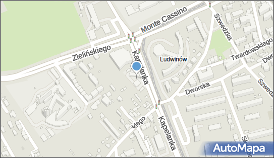 Paczkomat InPost KRA11AP, Kapelanka 2, Kraków 30-347