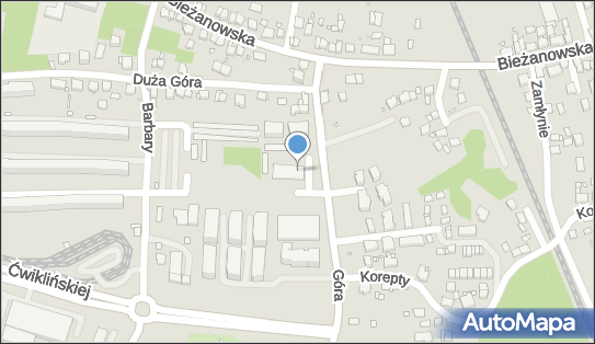 Paczkomat InPost KRA125M, Mała Góra 6, Kraków 30-864