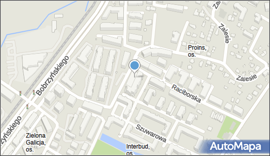 Paczkomat InPost KRA12H, Raciborska 17, Kraków 30-384