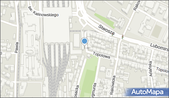 Paczkomat InPost KRA131M, Bosacka 18, Kraków 31-505