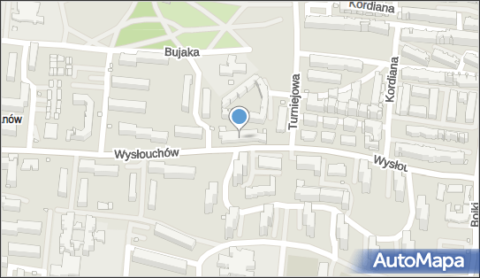 Paczkomat InPost KRA145M, Wysłouchów 41a, Kraków 30-611