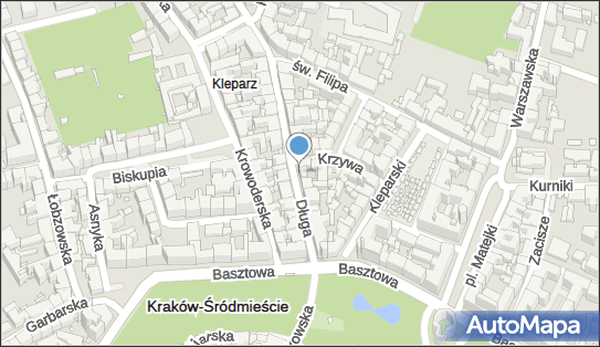 Paczkomat InPost KRA14H, Długa 11, Kraków 31-147