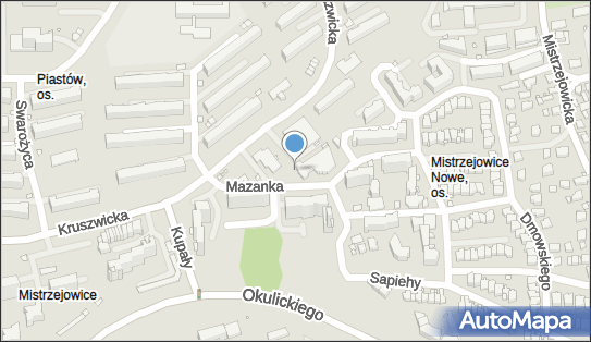 Paczkomat InPost KRA150M, os. Piastów 21B, Kraków 31-624