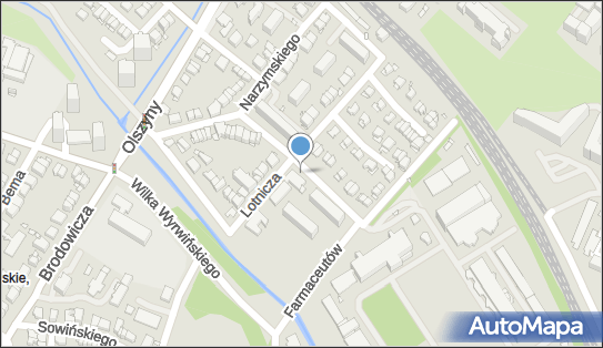 Paczkomat InPost KRA151M, Lotnicza 3, Kraków 31-462