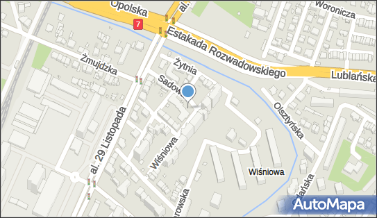 Paczkomat InPost KRA155M, Sadowa 11, Kraków 31-408