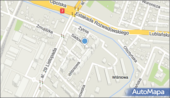 Paczkomat InPost KRA155M, Sadowa 11, Kraków 31-408