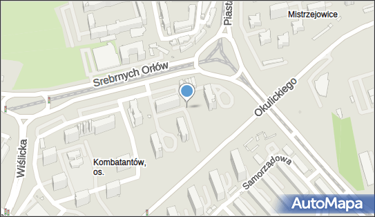 Paczkomat InPost KRA175M, Kombatantów 7, Kraków 31-630